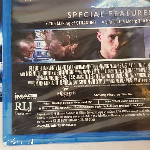 STRANDED (2013 Film) Sci-fi/Horror [Blu-ray] NEW - Picture 4 of 4